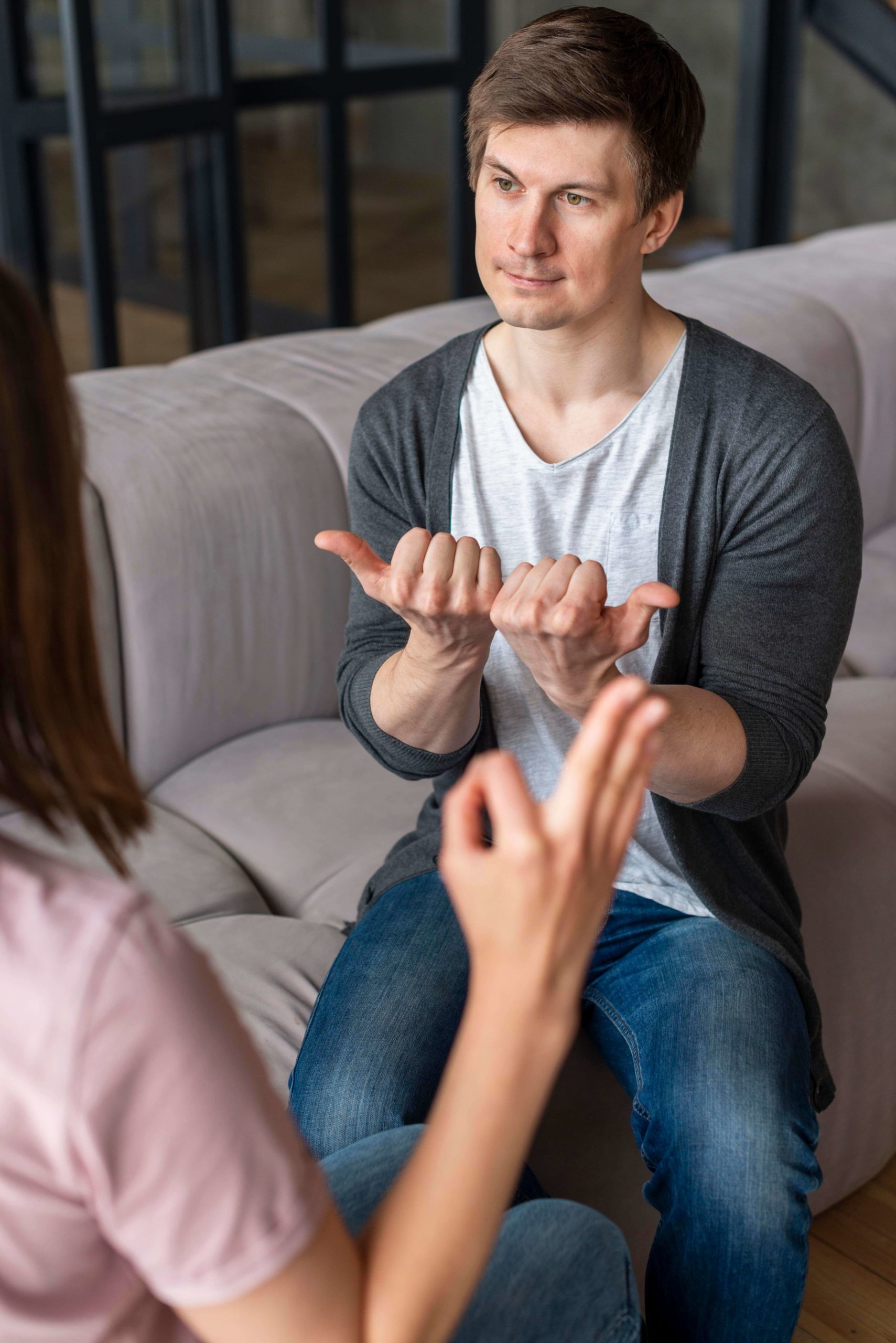 Adult Speech Therapy Session with professional speech pathologist